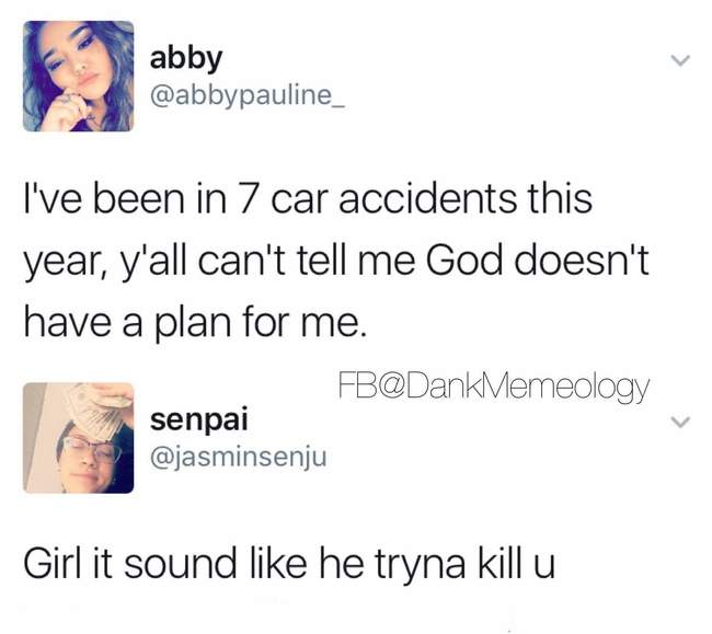 God accident 