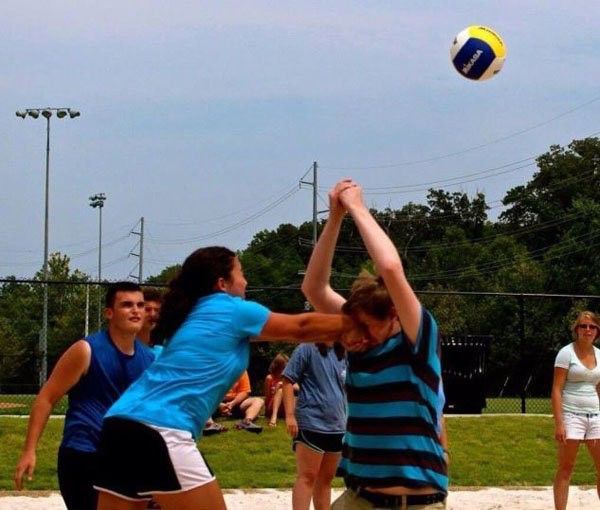 perfectly timed photo volleyball