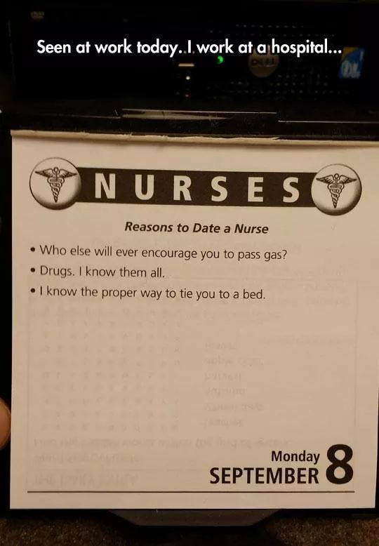 date a nurse