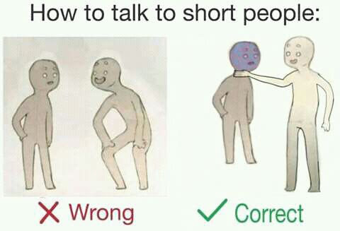 how to talk to short people 