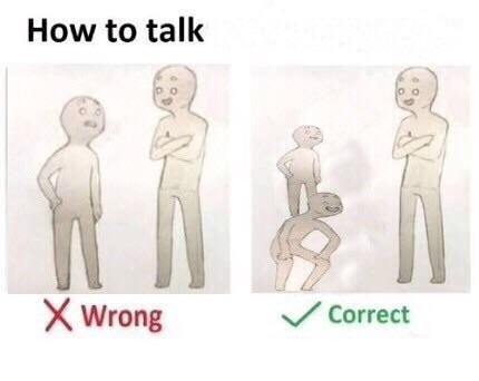 how to talk to short people 