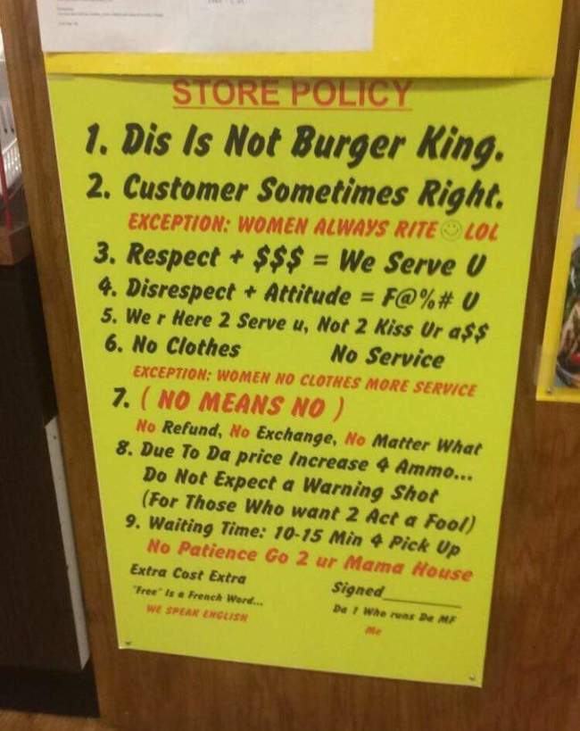 not burger king 
