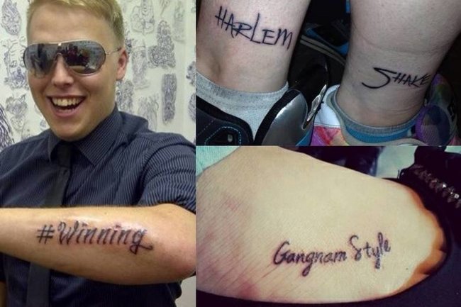 gangnam style tattoo 