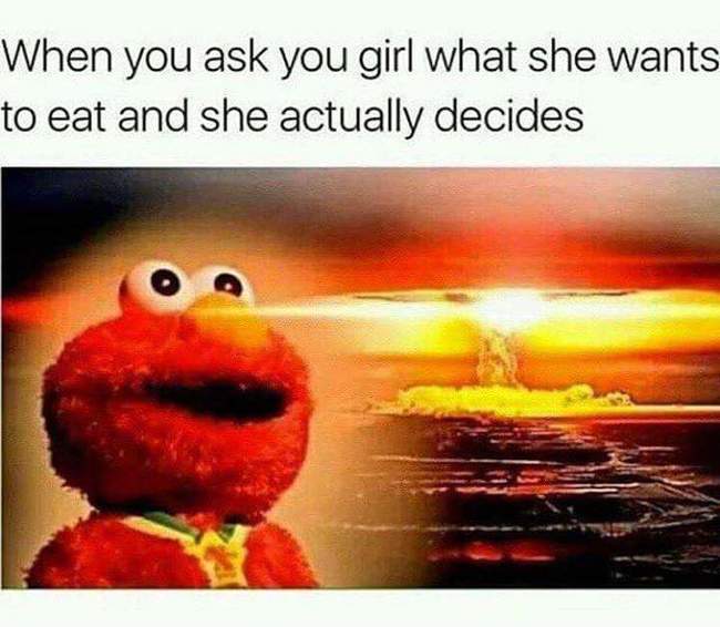 girlfriend decides 