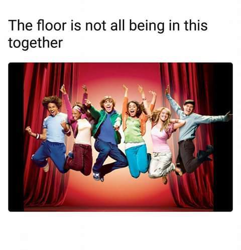 the floor is in it together 