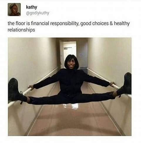 the floor is healthy 