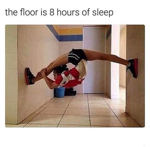 the floor is 8 hours